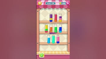 Water sort Puzzle level 236 (play on Facebook)