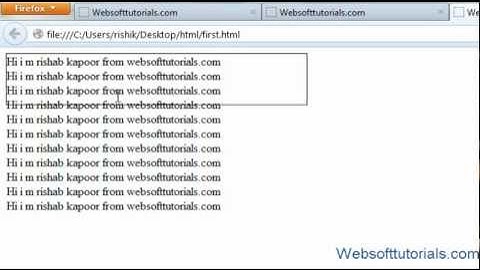 html and css in hindi / urdu Tutorial - 26 - height, width, min-height, max-height in css