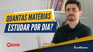 Planejamento de Estudos: Quantas Matérias Estudar por Dia