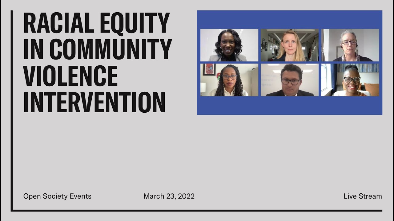 Racial Equity in Community Violence Intervention