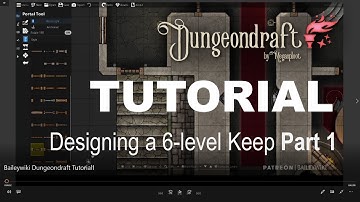 Dungeondraft Tutorial - Building level 3 of the Keep - Part 1