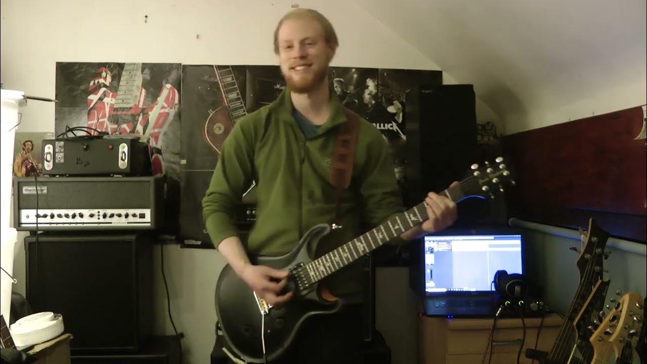 Metallica Enter Sandman Eb tuning guitar cover. YouTube