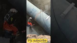 MS pipeline outside Welding work @ Engineering News TV