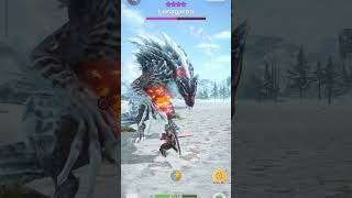MHN - Longsword vs 9⭐ Lunagaron #mhnow #monsterhunternow #lunagaron #longsword #gaming #icewolf #new