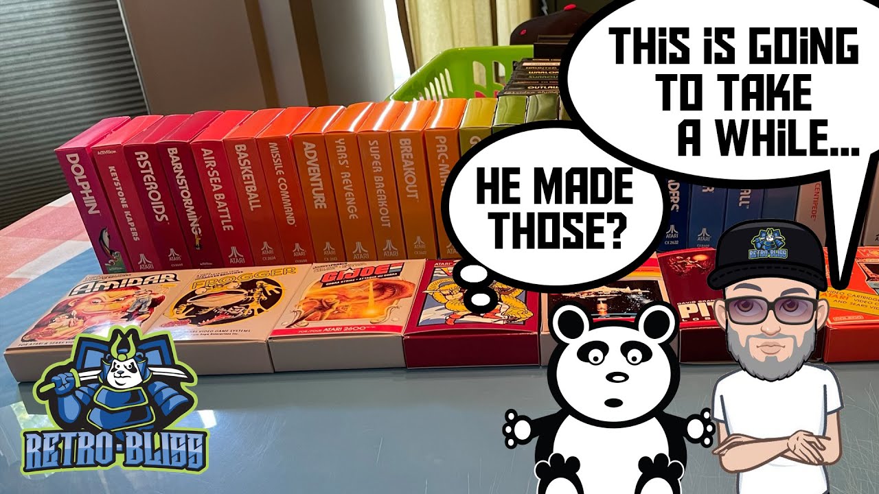 How to Print Your Own Video Game Boxes!