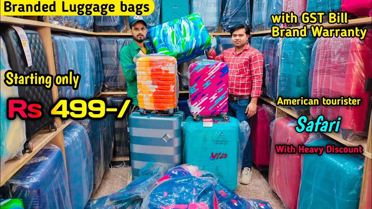 Cheapest Luggage Bags market in delhi Cheapest branded Luggage bags