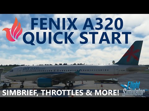 FENIX A320 Quick Start Guide for Microsoft Flight Simulator!