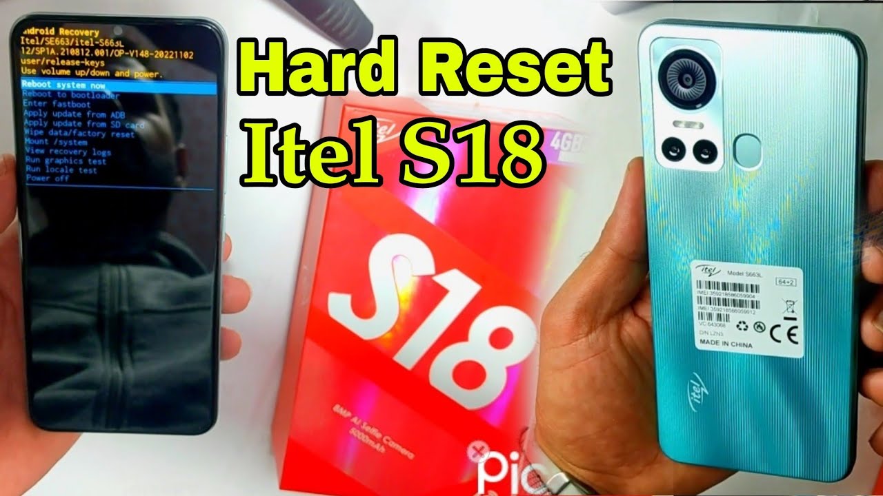 Hard Reset Itel S18 1M % - YouTube
