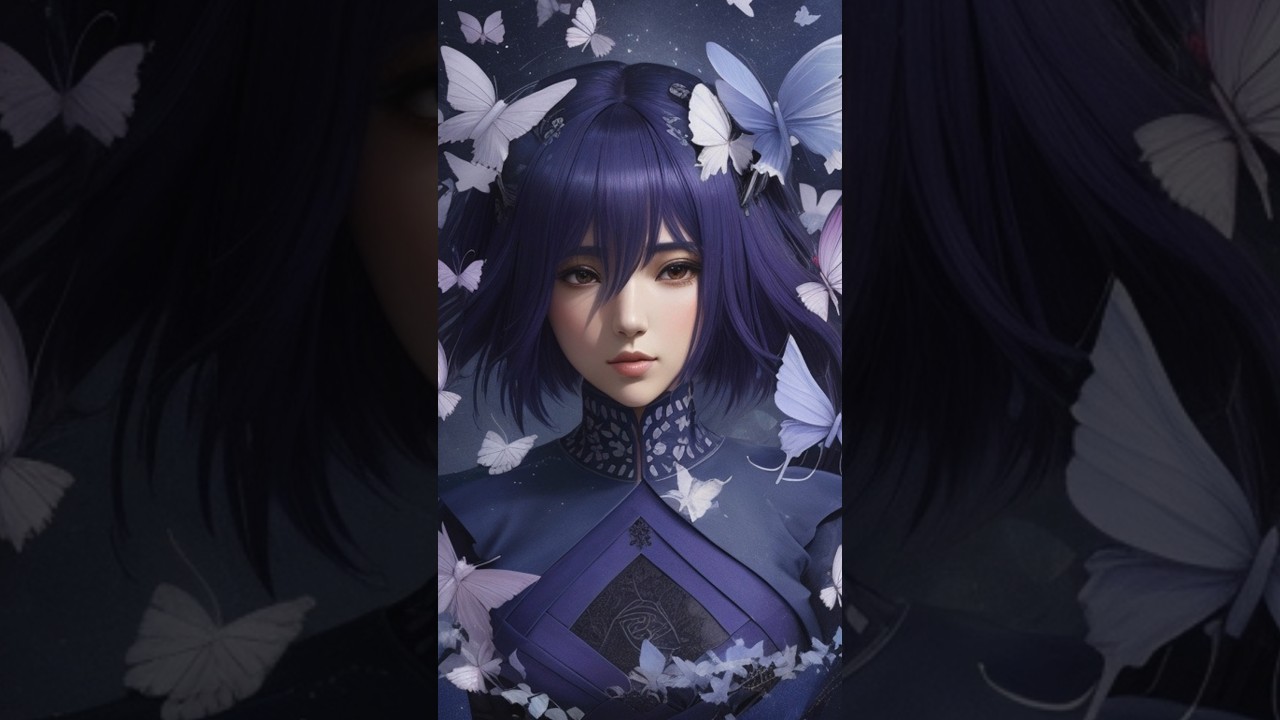 Konan's Paper Symphony: AI-Crafted Art Celebrating the Akatsuki Angel 🕊️🎨 