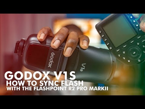 Godox V1S for Sony Cameras, How to Sync Flash with the Flashpoint R2 Pro MarkII