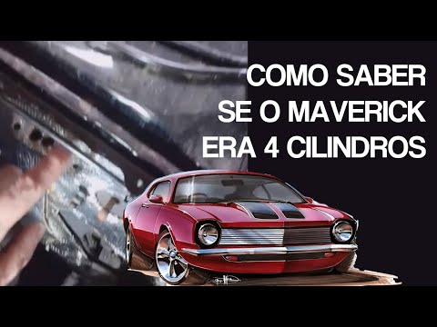 APRENDA A IDENTIFICAR SE UM MAVERICK QUE HOJE É V8 NASCEU 4 CILINDROS NA LINHA DE MONTAGEM DA FORD.