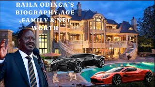 Famous RAILA ODINGA'S BIOGRAPHY, AGE, MARRIAGE, CAREER AND NET WORTH Profile