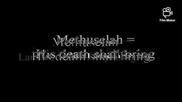 Genesis 5 Hebrew meaning from the names Adam to Noah  Secret decoded message from God