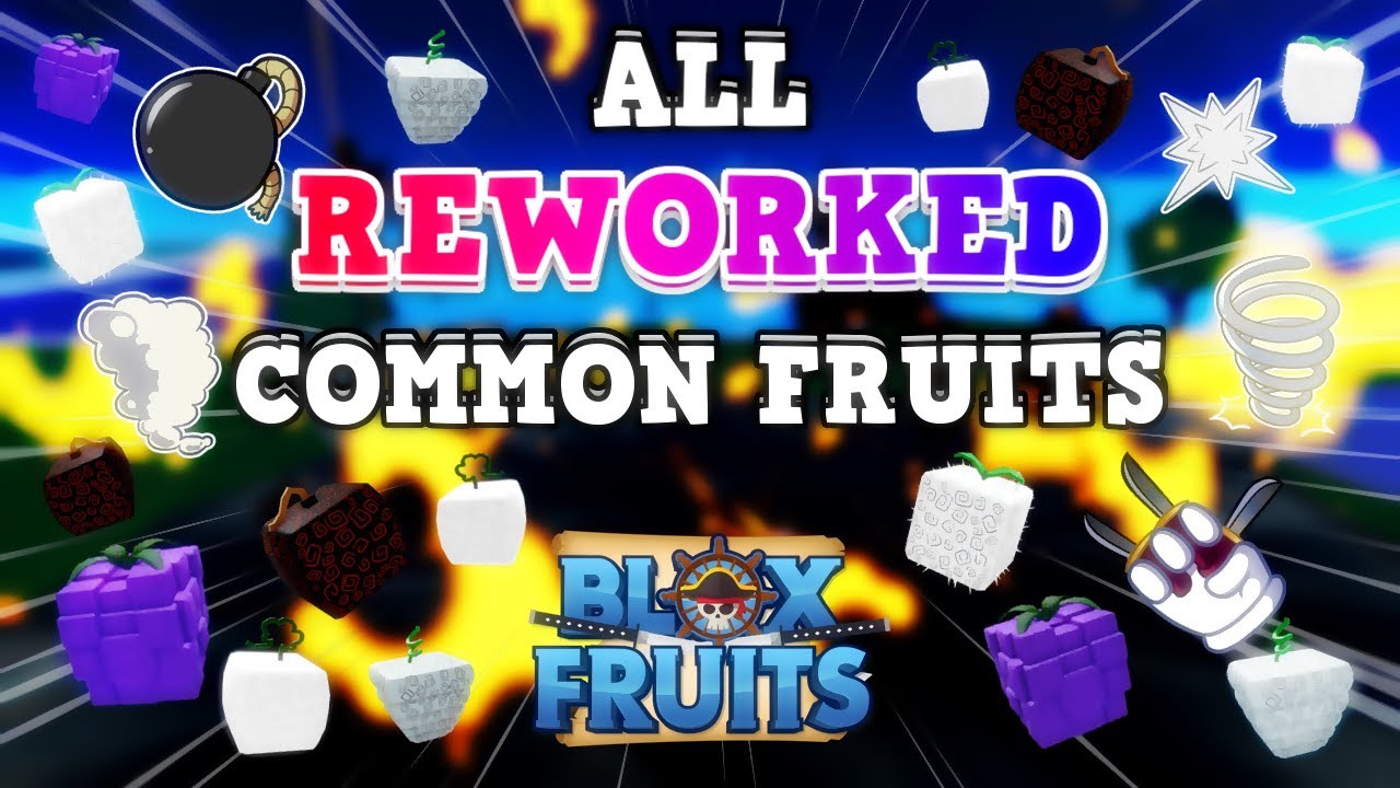 Blox fruits fruits rework