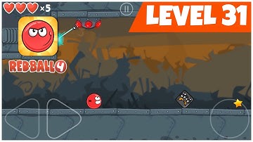 Red Ball 4 - Level 31 Walkthrough - Level 31 Box Factory