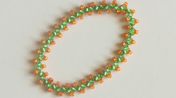 Make a Thin 2 Colored Beaded Bracelet - DIY Style - Guidecentral