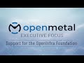 Support for the openinfra foundation