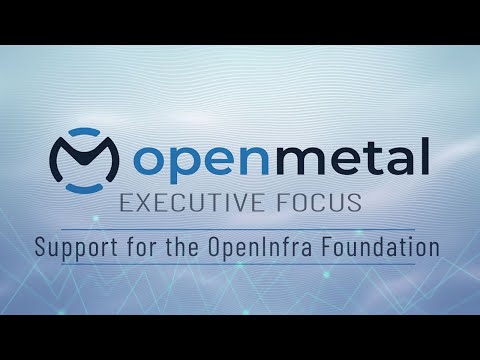 Support for the OpenInfra Foundation