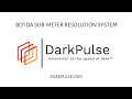 Dark Pulse BOTDA Sub- Meter Resolution System Demonstration