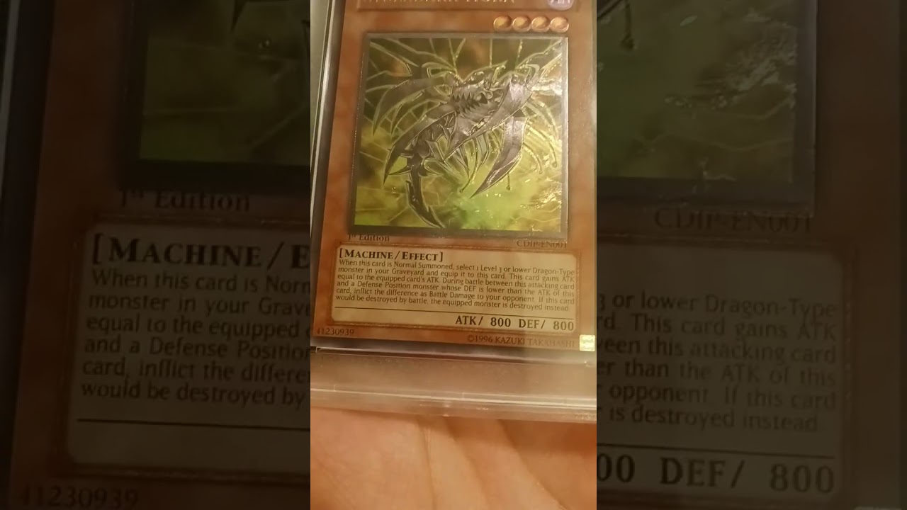 Cyberdark Horn Ultimate Rare 1st edition 
