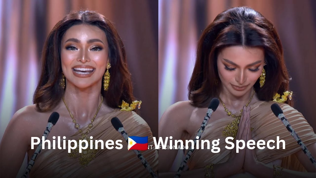Мисс Гранд Интернешнл 2025, торжественная церемония коронации на Филиппинах. Речь победительницы ...