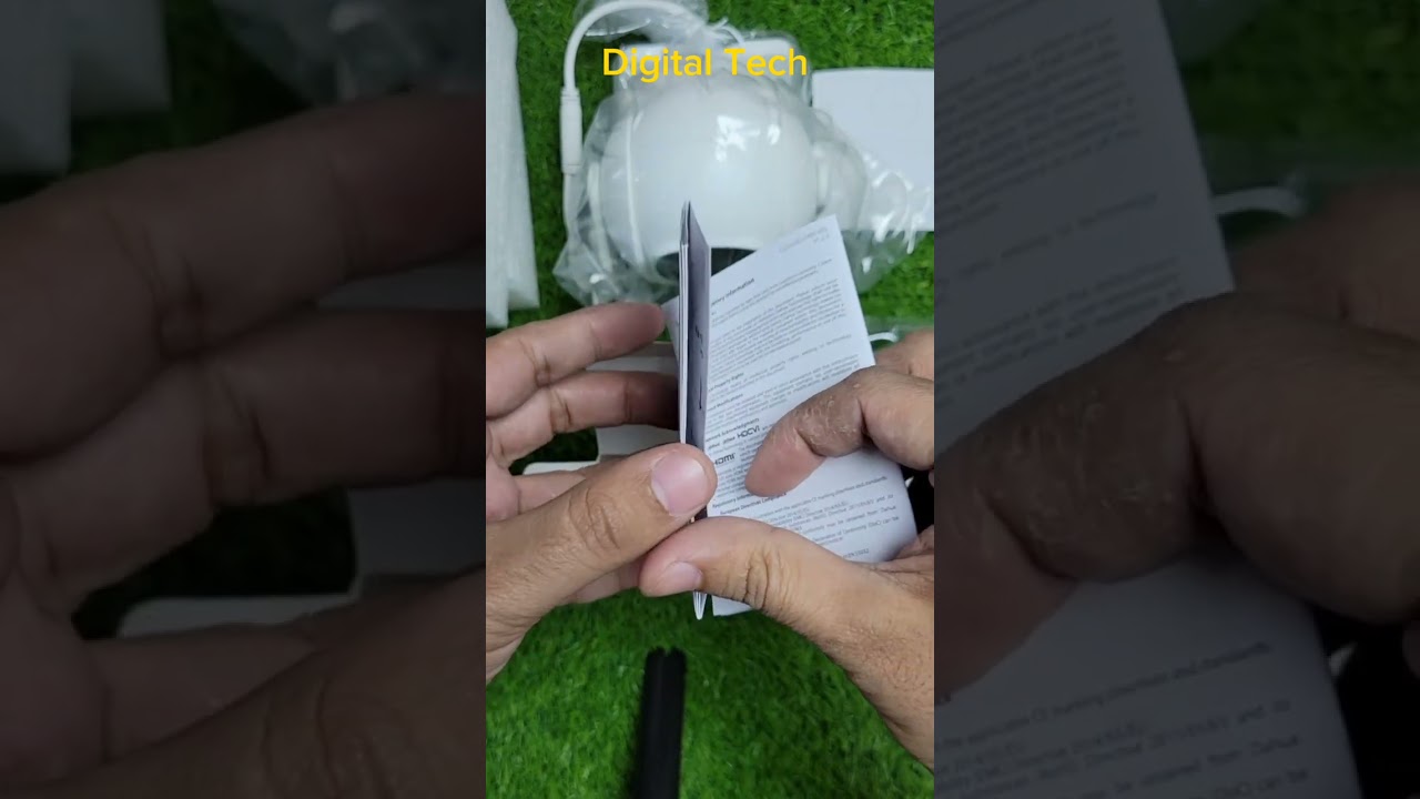 DAHUA WIFI CAMERA PICO B1 3MP  unboxing