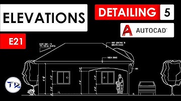 DETAILING Part 5 - (Elevation Views) in AutoCAD Architecture 2023