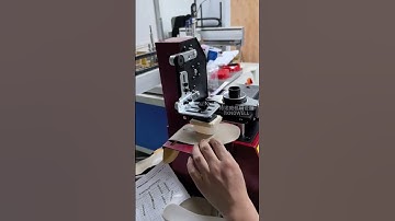 Pad Printing Machine Insole logo printing machine #shoemakingmachine #shoemakingfactory