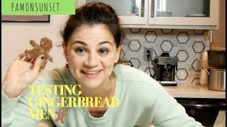 Testing Bethany Mota's Gingerbread Men Recipe