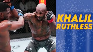 3 Minutes of Khalil Rountree Either Beating His Opponents With no Mercy or Just Getting Manhandled screenshot 4