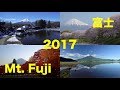 2017 年の美しい富士を振り返る(4K) Rewind Beautiful Scenes Of Mt. Fuji In 2017(UHD)