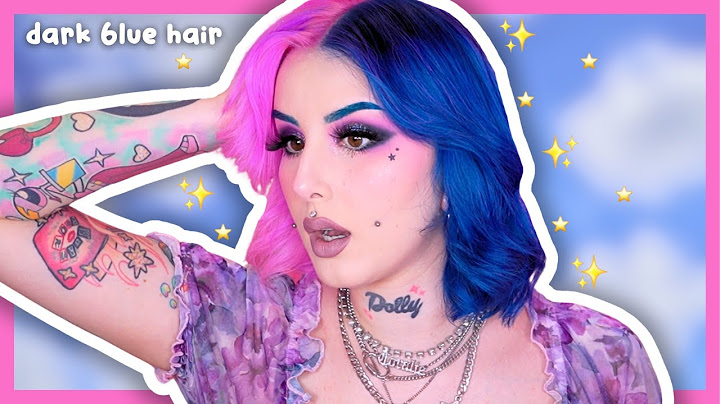 It was almost a disaster!! I'm dyeing my hair midnight blue omg 💙✨