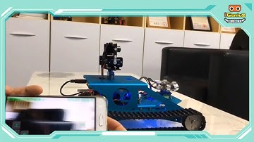 Yahboom G1 Smart Tank Robot Kit with WIFI Camera for Raspberry Pi 4B/3B+