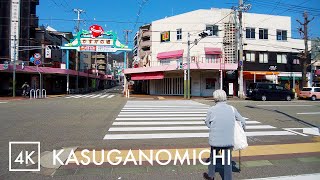 Walking along Hankyu-railway, from Kasuganomichi to Ojikoen, Japan | 4K with Binaural Audio