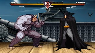RHINO vs BATMAN - The most insane fight❗🔥