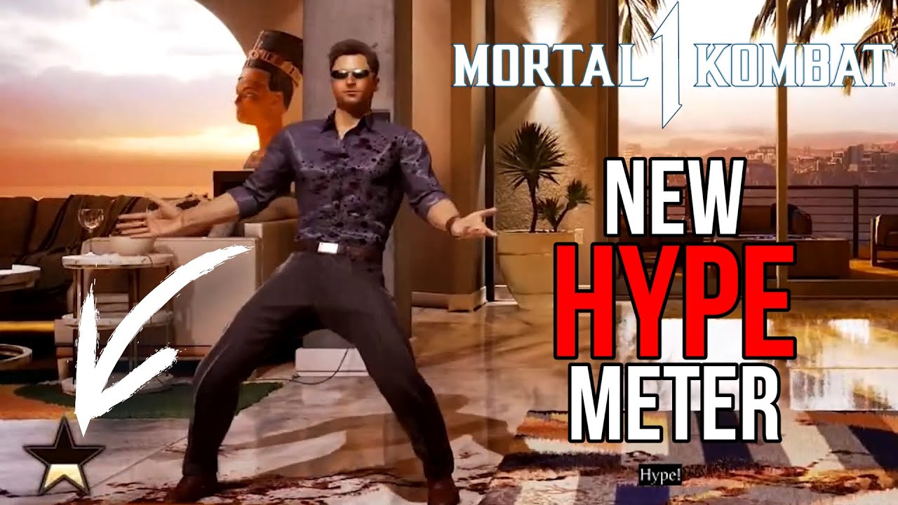 Mortal Kombat 1: Johnny Cage New Activated Hype Meter Gameplay