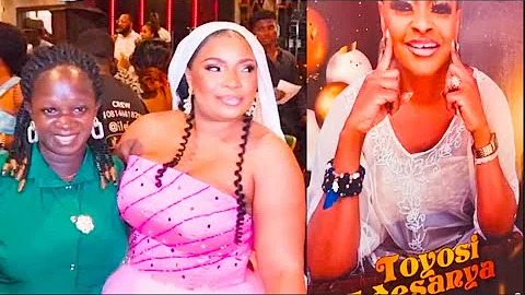 It Looks Like We Are Doing a Wedding! Yoruba Actress Toyosi Adesanya and Her Husband at Her Birthday