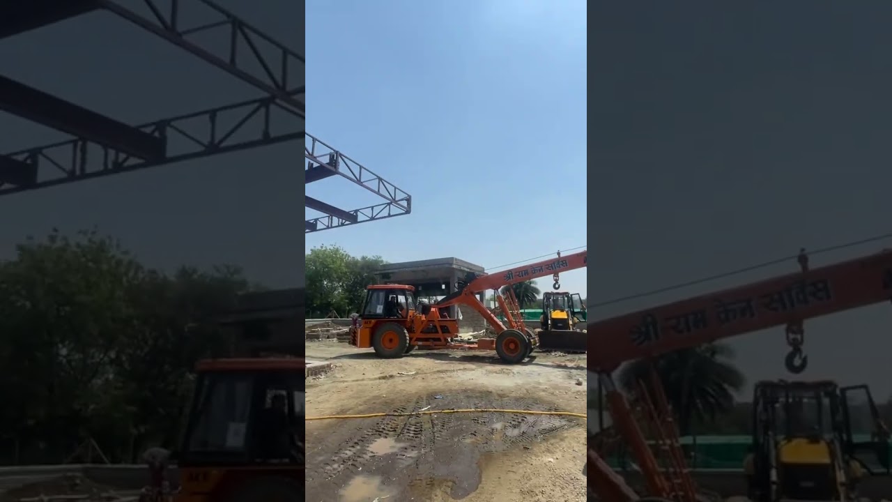 CANOPY WORK JIO BP PETEOL PUMP 