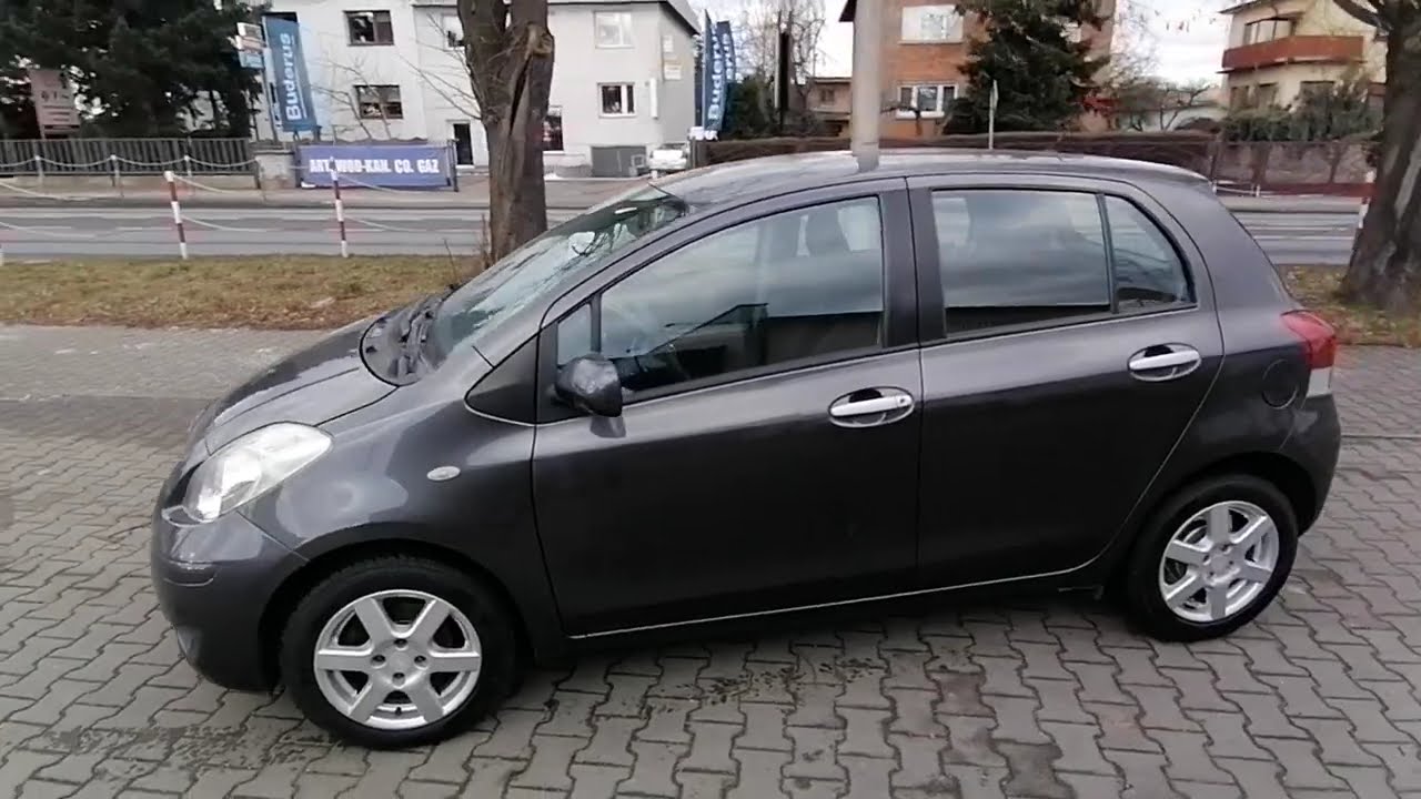 TOYOTA  YARIS  LIFT  1,33 VVT-i 101 KM,  2009, KLIMATYZACJA, PRZEB-177 tyś, 6-biegów.