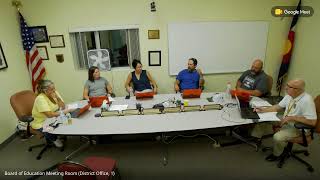 Board of Education Meeting 8/3/2026@7p.m.