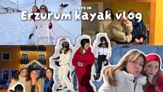 Erzurumbizimle Kayak Tatili Vlog