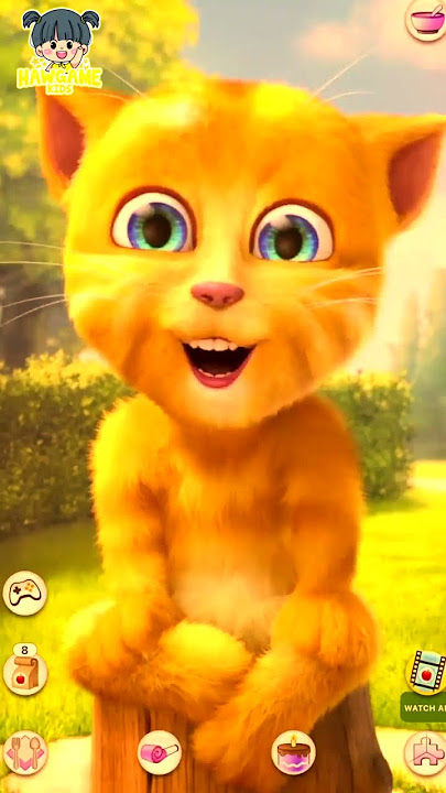 Download lagu MY TALKING GINGER YELLOW CAT - the cutest talking ginger you ever saw! #talkingginger #shorts