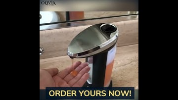 Automatic liquid soap dispenser 400ml with smart sensor