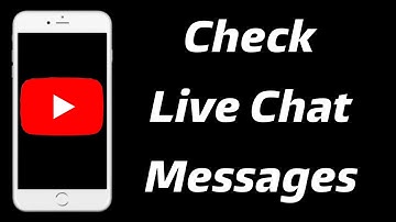 How To Check Live Chat Messages on YouTube