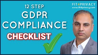 GDPR Compliance Checklist  A 12 Step Guide for you