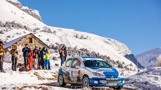 Rallye Hivernal Du Devoluy 2022 - Christopher Garcin Tom Benedetto Peugeot 206 A6K