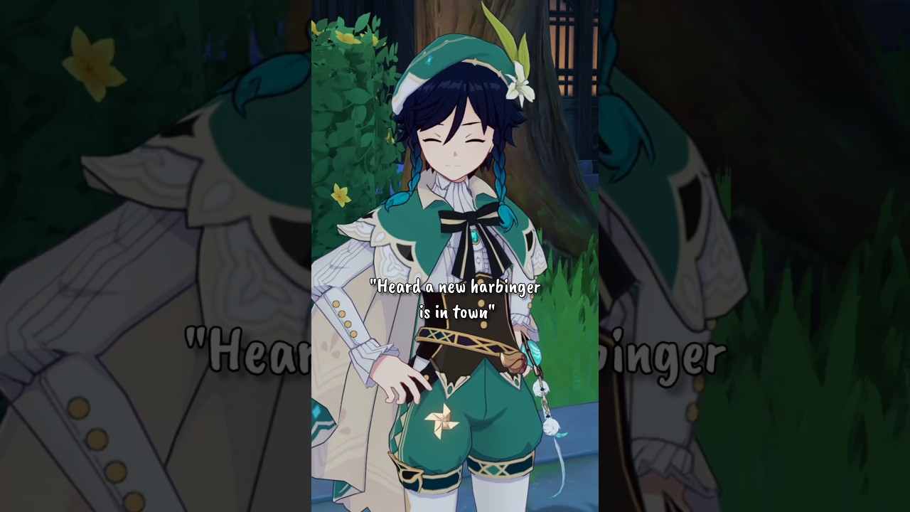 Venti doesn't know the truth #genshinimpact #arlecchino