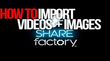 HOW TO IMPORT ANY VIDEO ON SHARE FACTORY WITH USB 2017 EASY AND 100% WORKING!!!