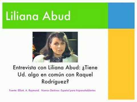 Entrevista con Liliana Abud