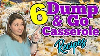 6 MIND-BLOWING DUMP & GO Casserole Recipes that YOU MUST TRY! | EASY Mouthwatering Casserole Dinners by Sammi May - Managing the Mays 10,607 views 2 months ago 19 minutes
